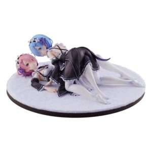 Re:zero Starting Life In Another World Pvc Statua 1/7 Ram & Rem 9 Cm Furyu