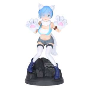 Re:zero Starting Life In Another World Rem Monsters Motions Figura 22cm Banpresto