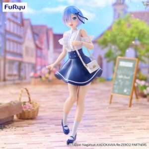Re:zero Starting Life In Another World Trio-try-it Pvc Statua Rem Date Plan Ver. 21 Cm Furyu