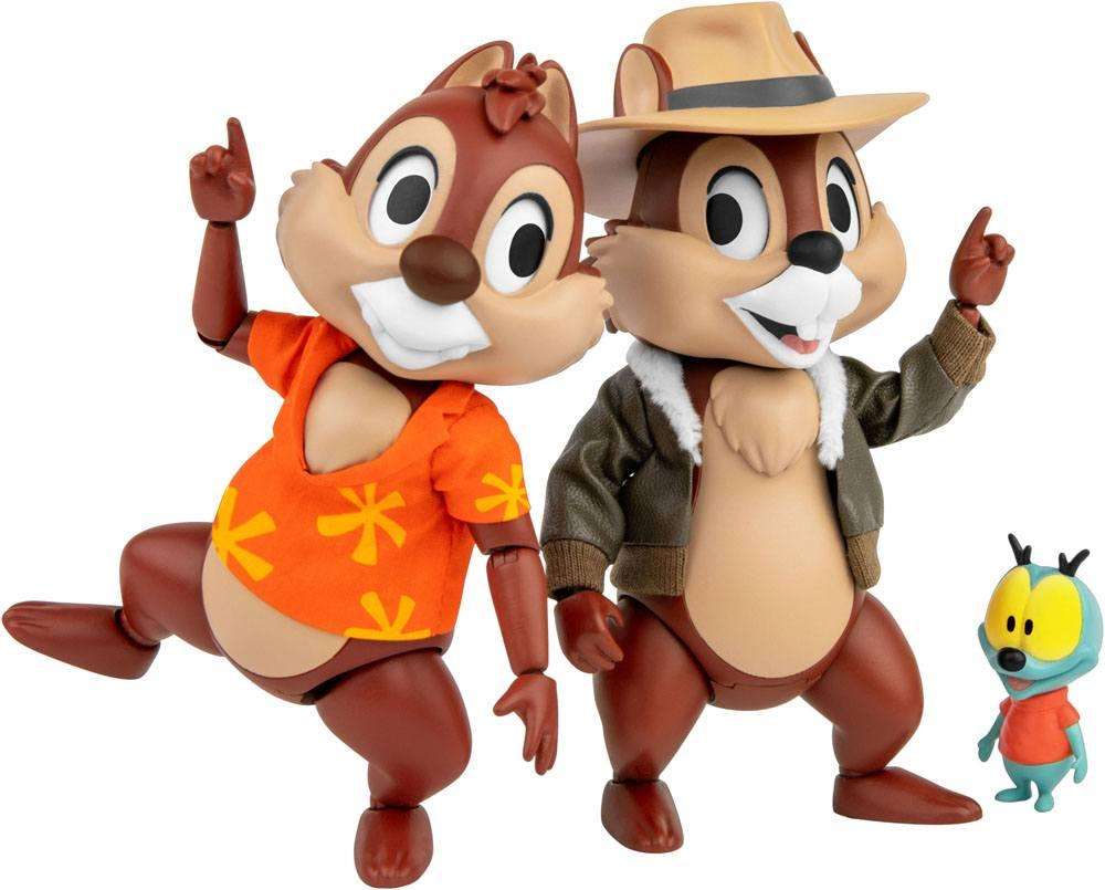 Rescue Rangers Dynamic 8ction Heroes Action Figure Chip & Dale 10cm Beast Kingdom