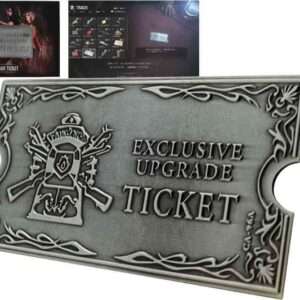 Resevil4 Metal Esclusiva Upgrade Ticket Replica Fanattik