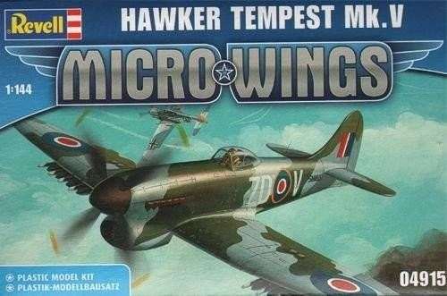 Revell 4915 HAWKER TEMPEST MK V 1:144 Kit Militari Modellino