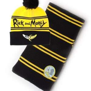 Rick E Morty - Banana Berretto & Sciarpa Regalo Set Difuzed