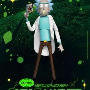 Rick E Morty Dynamic 8ction Heroes Action Figura 1/9 Rick Sanchez 23 Cm Beast Kingdom Toys