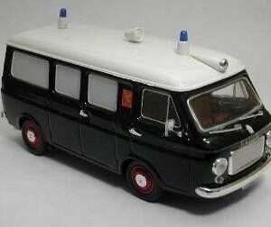 Rio 414102 FIAT 238 AMBULANZA FALK DANIMARCA 1:43 Modellino Scatola rovinata