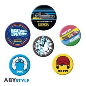 Ritorno Al Futuro - Badge Pack - Symbols