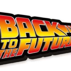 Ritorno Al Futuro Logo Funky Chunky Magnet Magneti Aquarius Ent