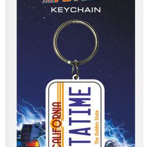 Ritorno al Futuro Portachiavi con Targa Pyramid International