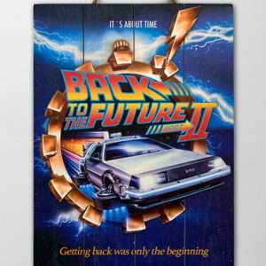 Ritorno Al Futuro Wood Poster 2 Poster Doctor Collector
