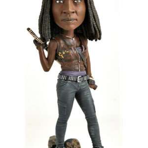 ROYAL BOBBLES THE WALKING DEAD MICHONNE BOBBLEHEAD HEADKNOCKER