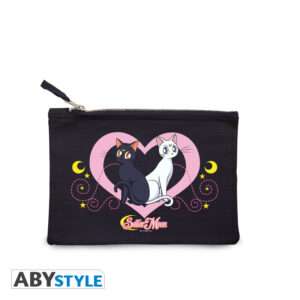 Sailor Moon Astuccio Per Cosmetici "Luna & Artemis" Blue Abystyle