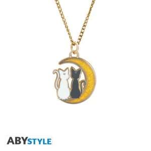 Sailor Moon Cats Moon Pendant Collana Collana Abystyle Studio