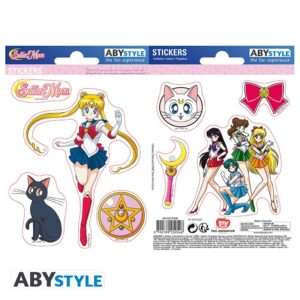 Sailor Moon -stickers - 16x11cm/ 2 Fogli - Sailor Moon