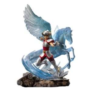 Saint Seiya Deluxe Art Scale Statua 1/10 Pegasus Seiya 28 Cm Iron Studios