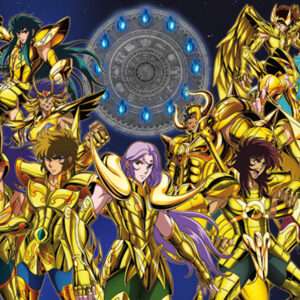 Saint Seiya Poster Cavalieri D'Oro N.1 91.5 x 61 Cm Abystyle