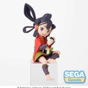 Sakuna: Of Rice E Ruin Pm Perching Pvc Statua Sakuna Anime Ver. 14 Cm Sega