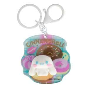Sanrio 3d Acrylic Portachiavi Cinnamoroll Blue Sky Studios