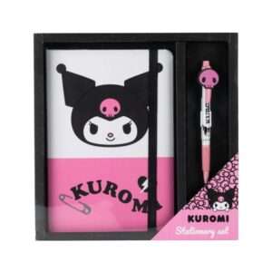 Sanrio Agenda Con Pen Regalo Set Kuromi Konix