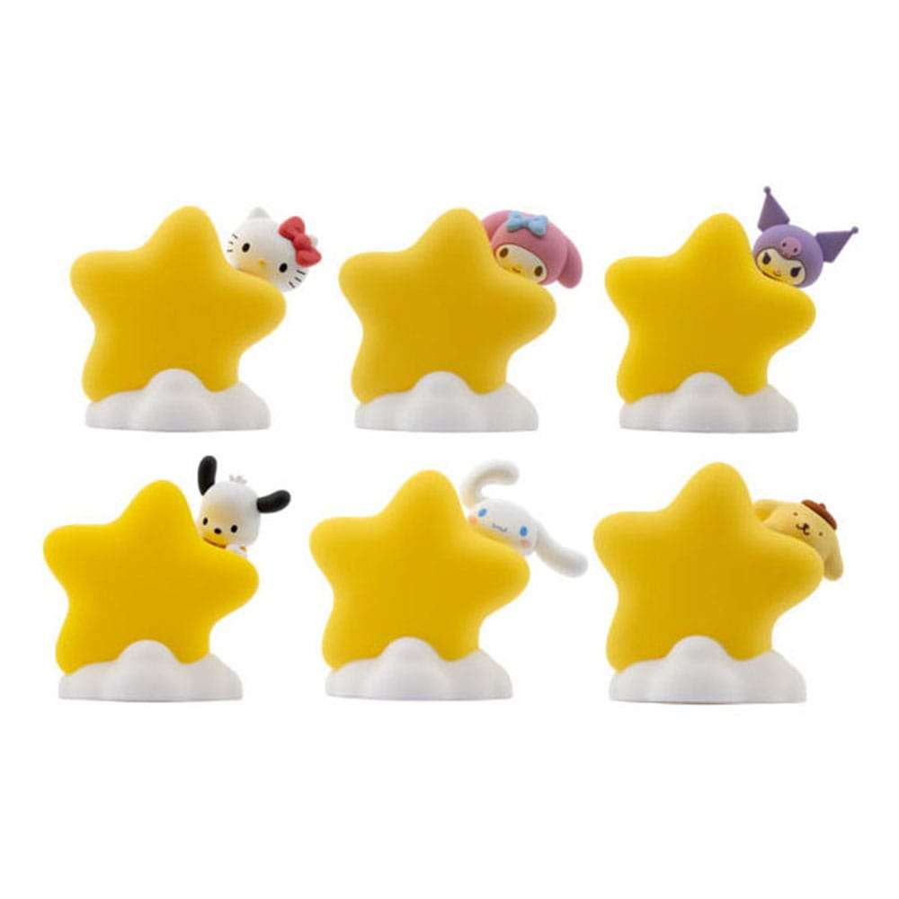 Sanrio Bedside Light Star Light Series Mini Figures Hello Kitty E Friends 8 Cm Yume Toys