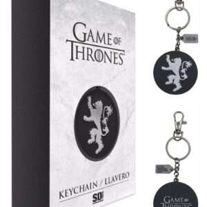 Sd Toys Got Lannister Silver Logo Metallo Portachiavi