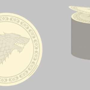 SD TOYS GOT STARK STICKY NOTE ROUNDED ACCESSORI