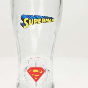 Sd Toys Superman Spinning Logo Soda Bicchiere Bicchieri