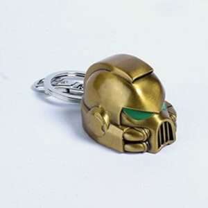 Semic Warhammer 40k Gold Mkvii Casco Kchain Portachiavi