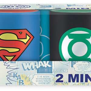 Set 2 Mini Tazze Dc-superman&green Lant. Tazza - Gadget
