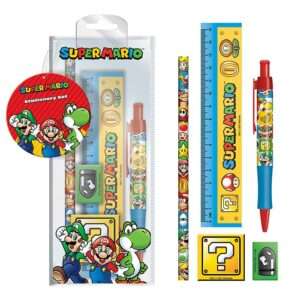 SET CANCELLERIA SUPER MARIO COLOUR BLOCK MARVEL SPIDER-MAN - GADGET
