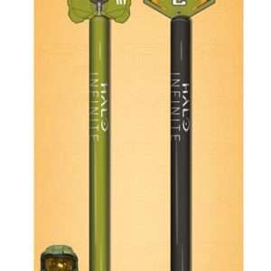 SET DI PENNE HALO INFINITE MASTER CHIEF GADGET
