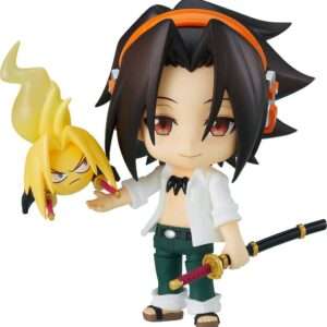 Shaman King Nendoroid Pvc Action Figura Yoh Asakura 10 Cm Good Smile Company