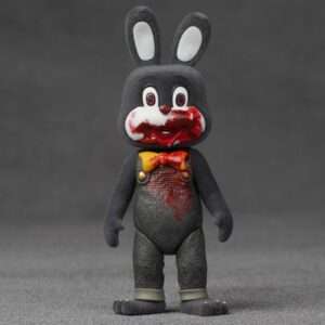 Silent Hill 3 Mini Action Figura Robbie The Rabbit Mini Black Version 10 Cm Gecco