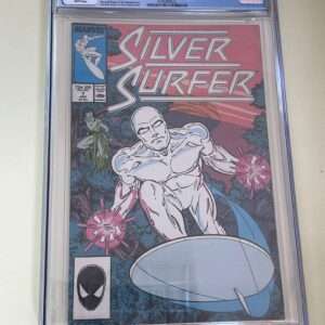 Silver Surfer Fumetto Marvel Comics 1988 Volume 3 7 con Box Edizione Limitata
