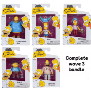 Simpsons Mini Figure Wave 3 Box 8 pz 6 Cm Jakks Pacific
