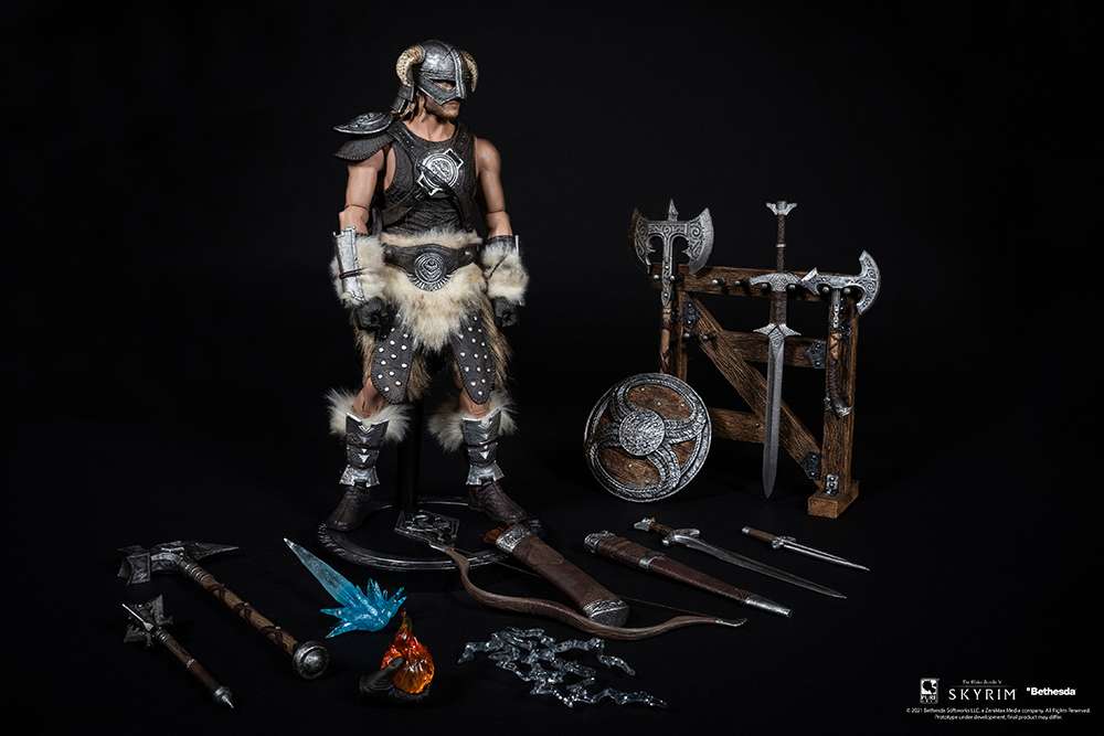 Skyrim Dragonborn 1/6 Deluxe Figura Action Figura Pure Arts