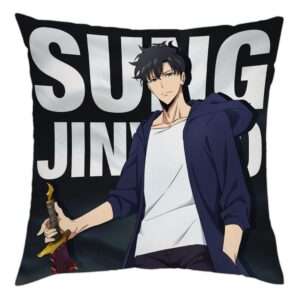 Solo Leveling Cuscino Sung Jin-woo 40 X 40 Cm Sakami Merchandise