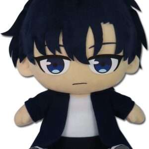 Solo Leveling Peluche Figura Sung Jinwoo Siting -2 30 Cm Gee