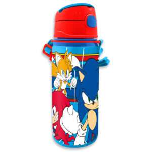 Sonic The Hedgehog Aluminium Borraccia 600ml Bambino Licensing
