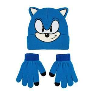 Sonic The Hedgehog Cappello E Guanti Set Cerdà