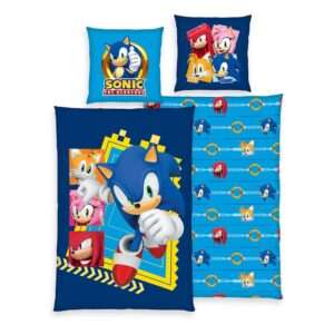 Sonic - The Hedgehog Letto Linen 135 X 200 Cm Herding