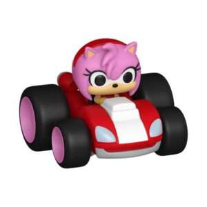 Sonic The Hedgehog Super Racers Diecast Figura Amy Rose 5 Cm Funko
