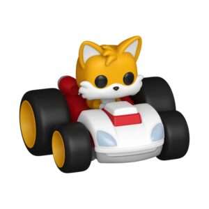 Sonic The Hedgehog Super Racers Diecast Figura Tails 5 Cm Funko