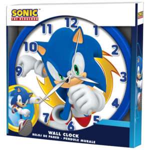 Sonic The Hedgehog wall clock Sega
