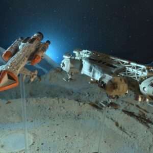 SPACE 1999 WARGAMES EAGLE/HAWK SET REPLICA SIXTEEN 12