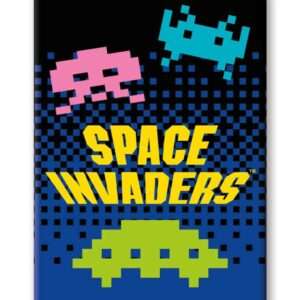 SPACE INVADERS ALIENS FLAT MAGNET Magneti Aquarius Ent