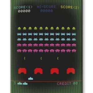 SPACE INVADERS ARCADE SCREEN FLAT MAGNET Magneti Aquarius Ent