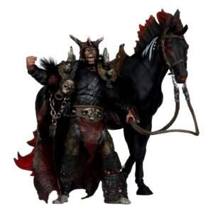 Spawn Action Figura 2-pack Bloodaxe Con Horse (spawn: The Dark Ages) 18 Cm Mcfarlane Toys
