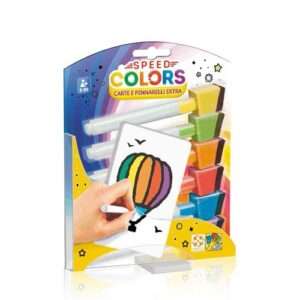 Speed Colors Carte e Pennarelli Extra Giochi Da Tavolo