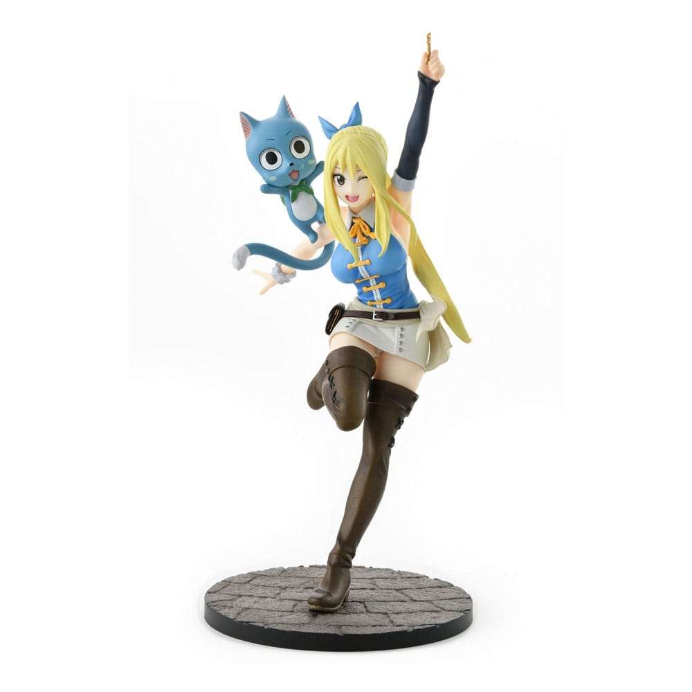 Spice E Wolf Pvc Statua 1/6 Lucy Heartfilia Wink Ver. 23 Cm Bellfine