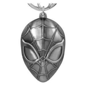 Spider-man Metal Portachiavi Spider-man Head Con Figure Int.